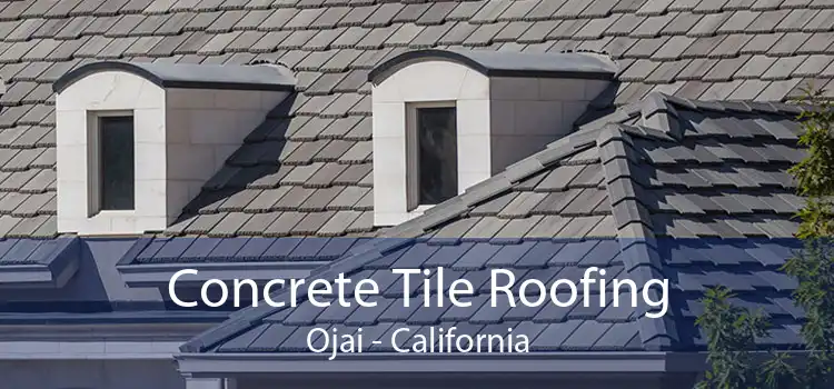 Concrete Tile Roofing Ojai - California