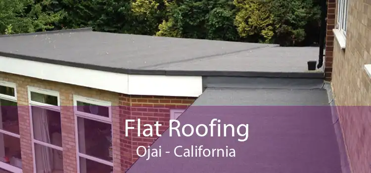 Flat Roofing Ojai - California