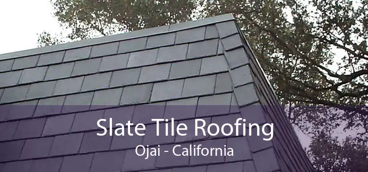 Slate Tile Roofing Ojai - California